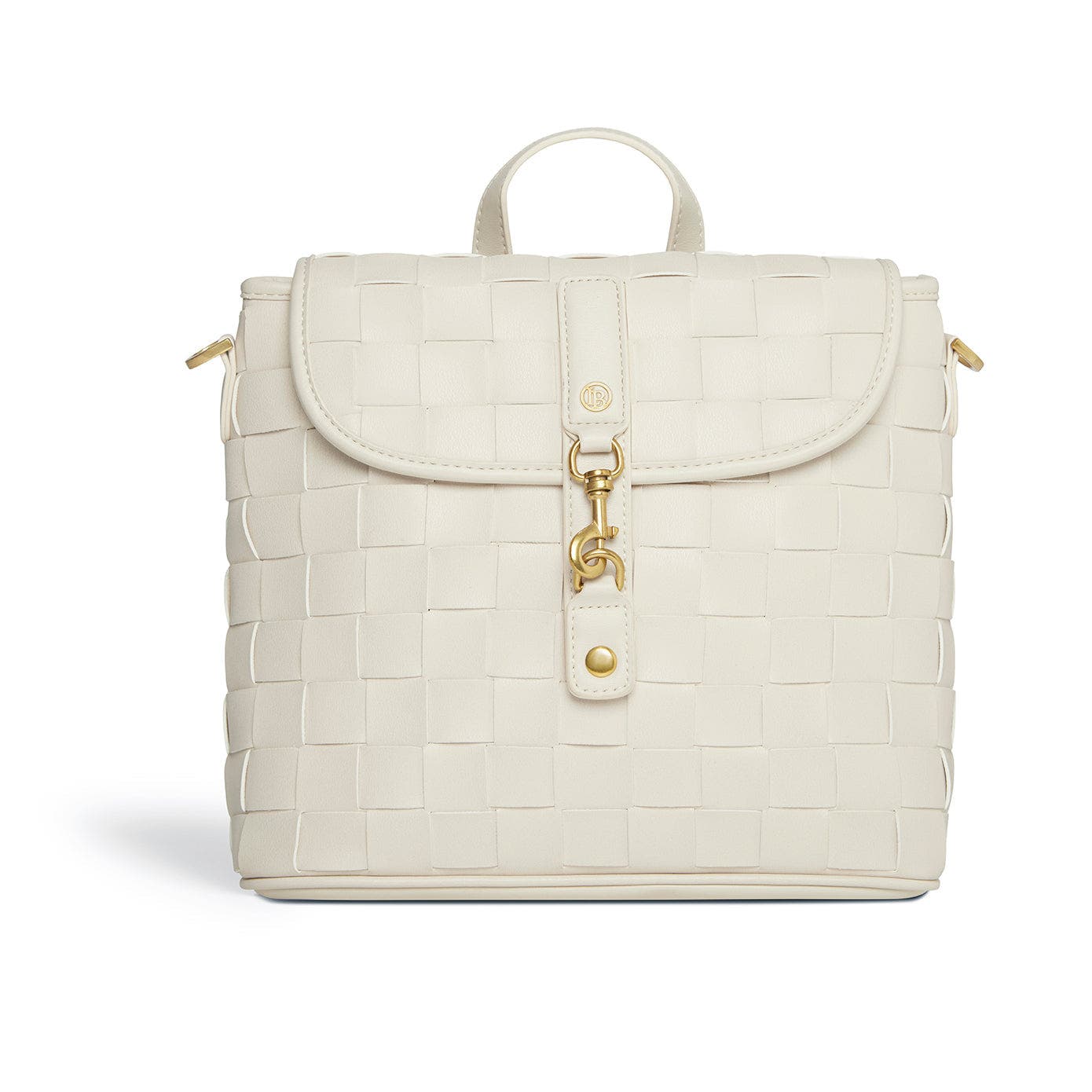 LaBante London Rosie Mini Vegan Backpack, Main, color, White