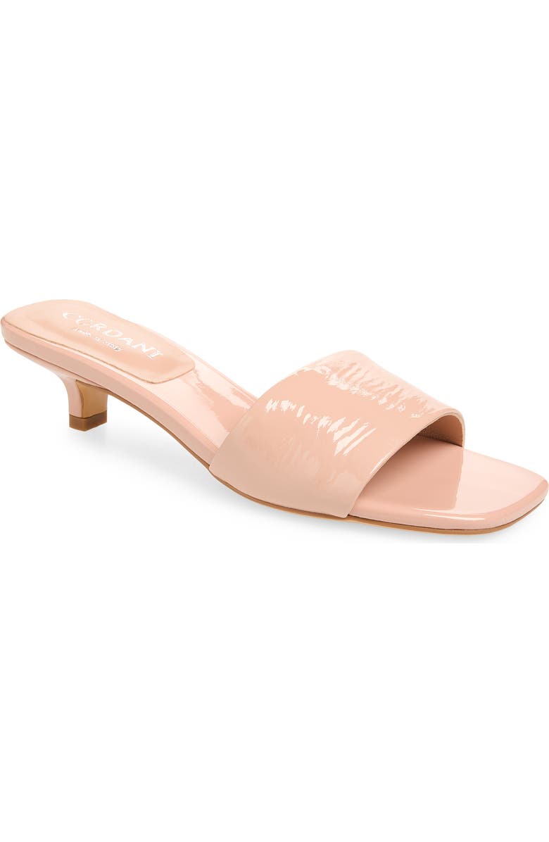 Cordani Neesa Slide Sandal, Main, color, Nude Patent