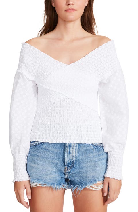 Victoriously Yours Off the Shoulder Cotton Top