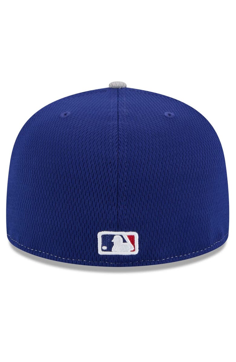 New Era Men's New Era Royal/Gray Los Angeles Dodgers 2025 MLB Clubhouse 59FIFTY Fitted Hat, Alternate, color, Royal