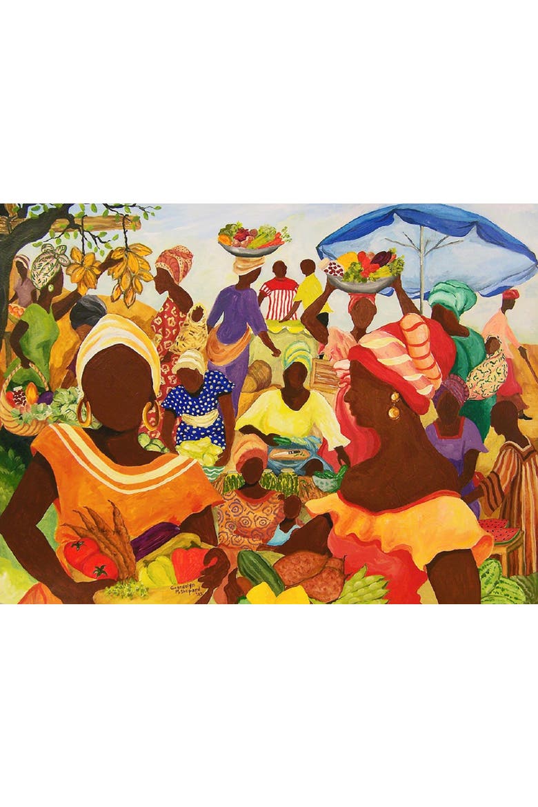 To Market 1000 piece Jigsaw Puzzle for Adults, Alternate, color, Multicolor