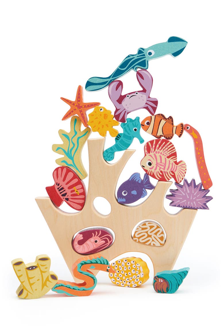 Stacking Coral Reef Toy, Alternate, color, MULTI