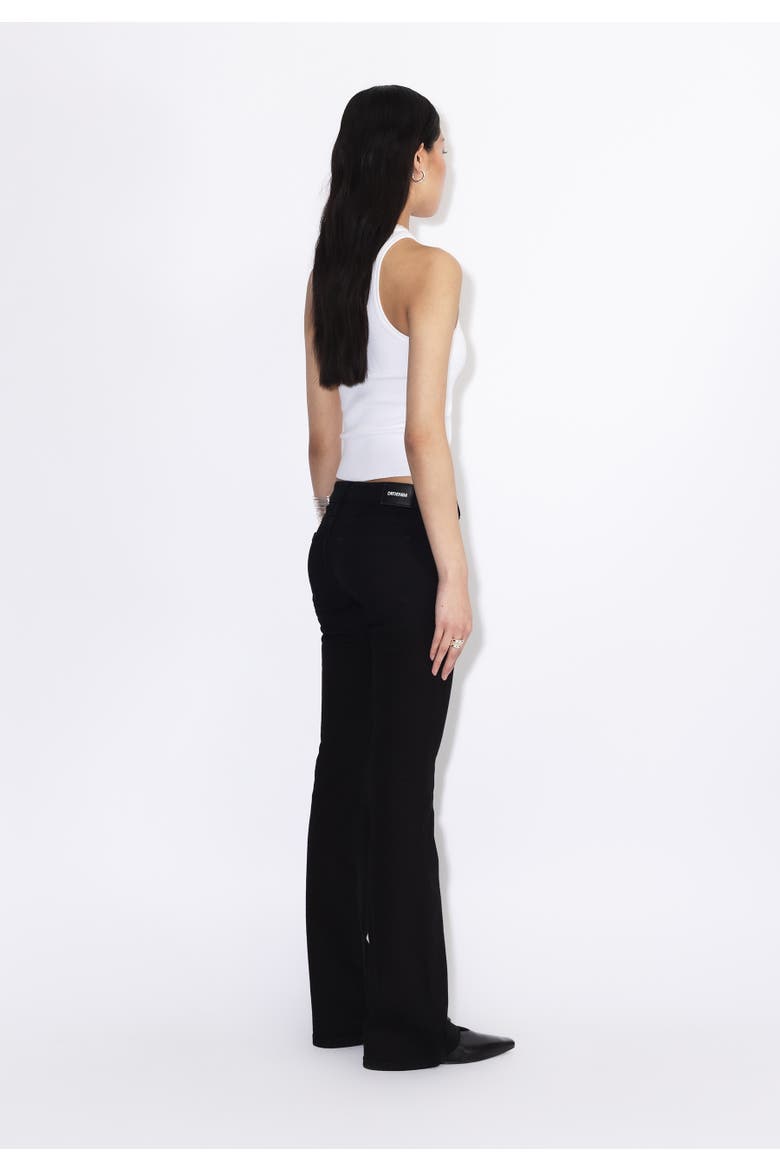 Kily Low Bootcut Jeans, Alternate, color, Solid black