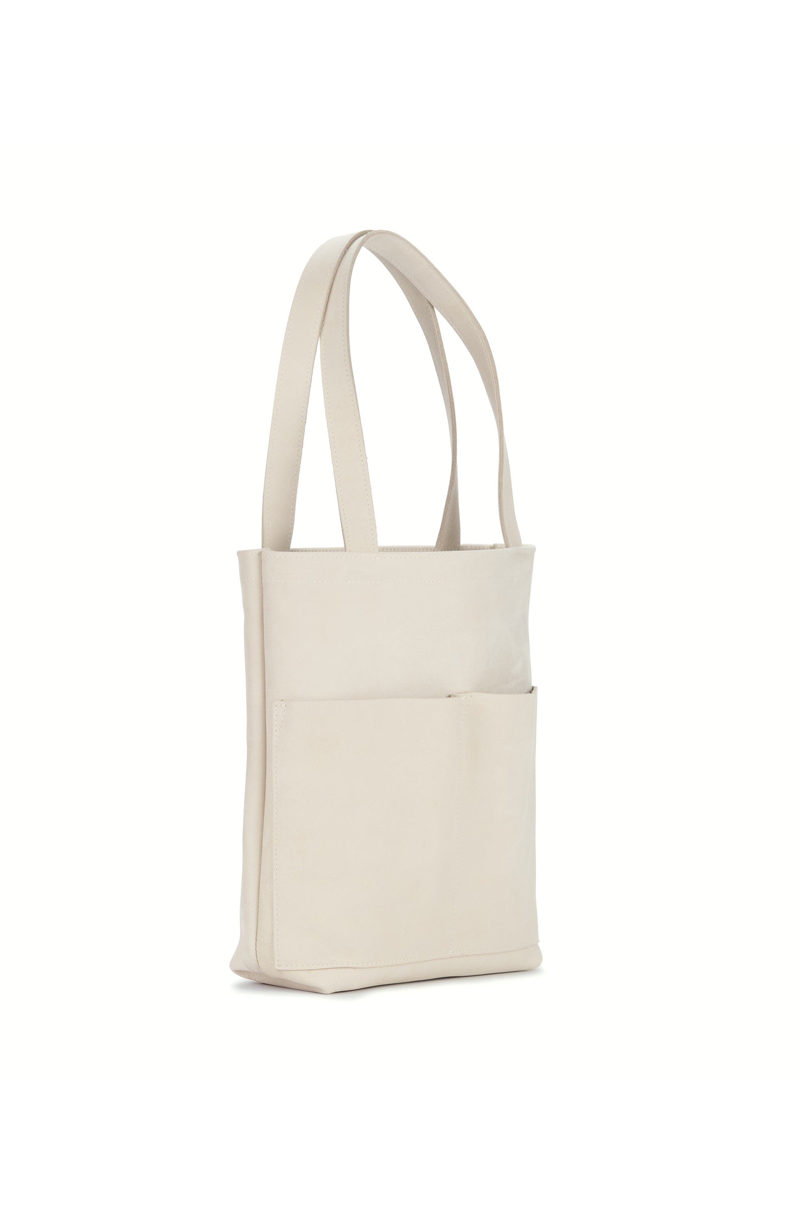 Brooklyn American Steer Leather Tote Bag, Alternate, color, Ash
