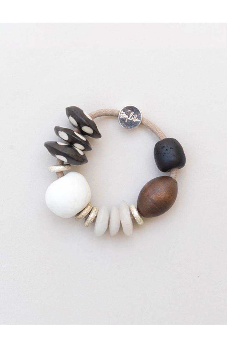 By Lilla Subway Capsule Bracelet Hairtie, Main, color, Multi