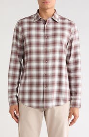 Nordstrom Flannel Button-Up Shirt