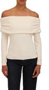 Project Social T Studio City Foldover Off the Shoulder Top