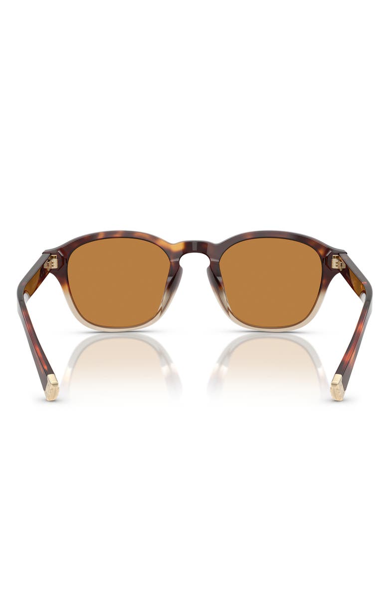 Brunello Cucinelli 50mm Square Sunglasses, Alternate, color, Havana / Crystal / Pecan