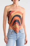Steve Madden Swirly Girly Satin Scarf
