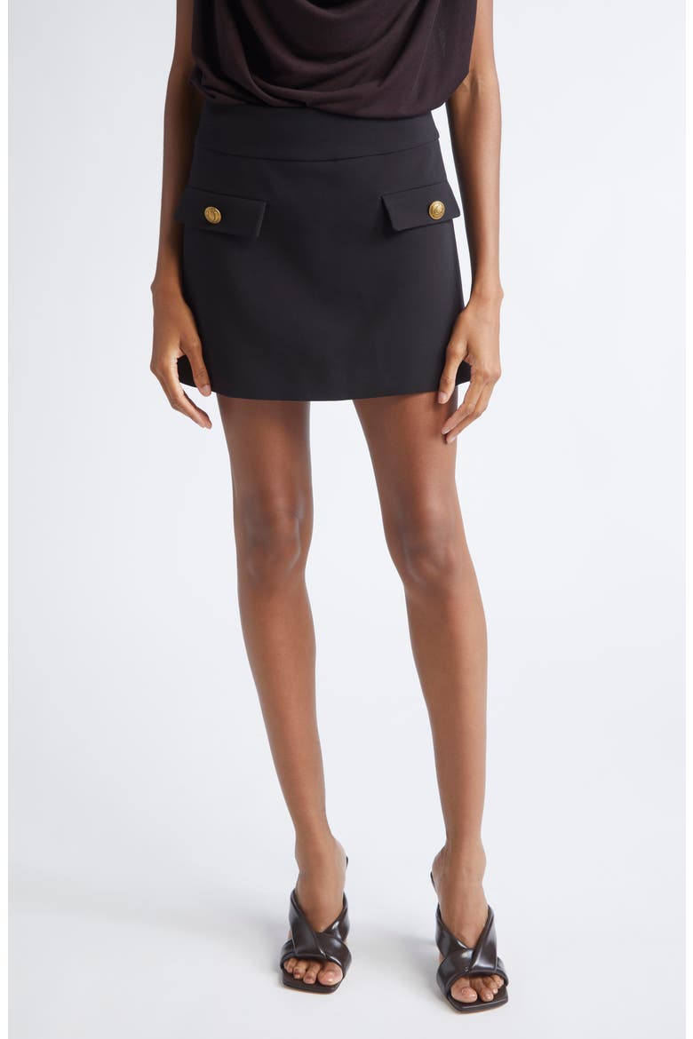 Douglas Miniskirt, Main, color, BLACK