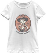 Toy Story 5 Girl's Toy Story 5 I Am Sheriff Jessie Graphic T-Shirt