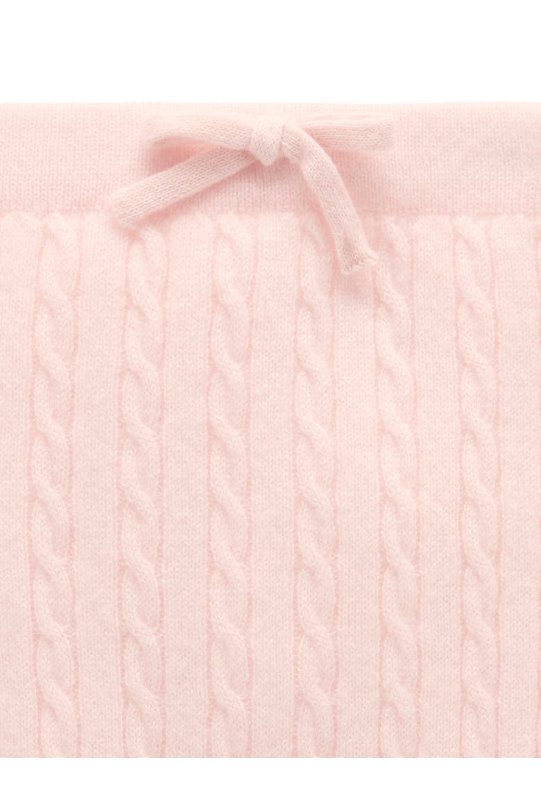 Baby Girl Cashmere Leggings, Alternate, color, Pale Pink Melange