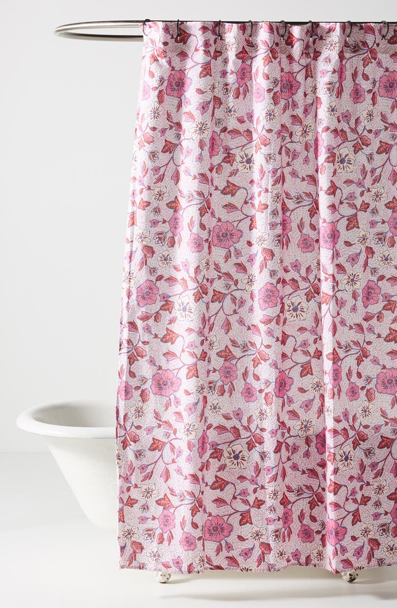 Anthropologie Home Zola Shower Curtain, Main, color, 