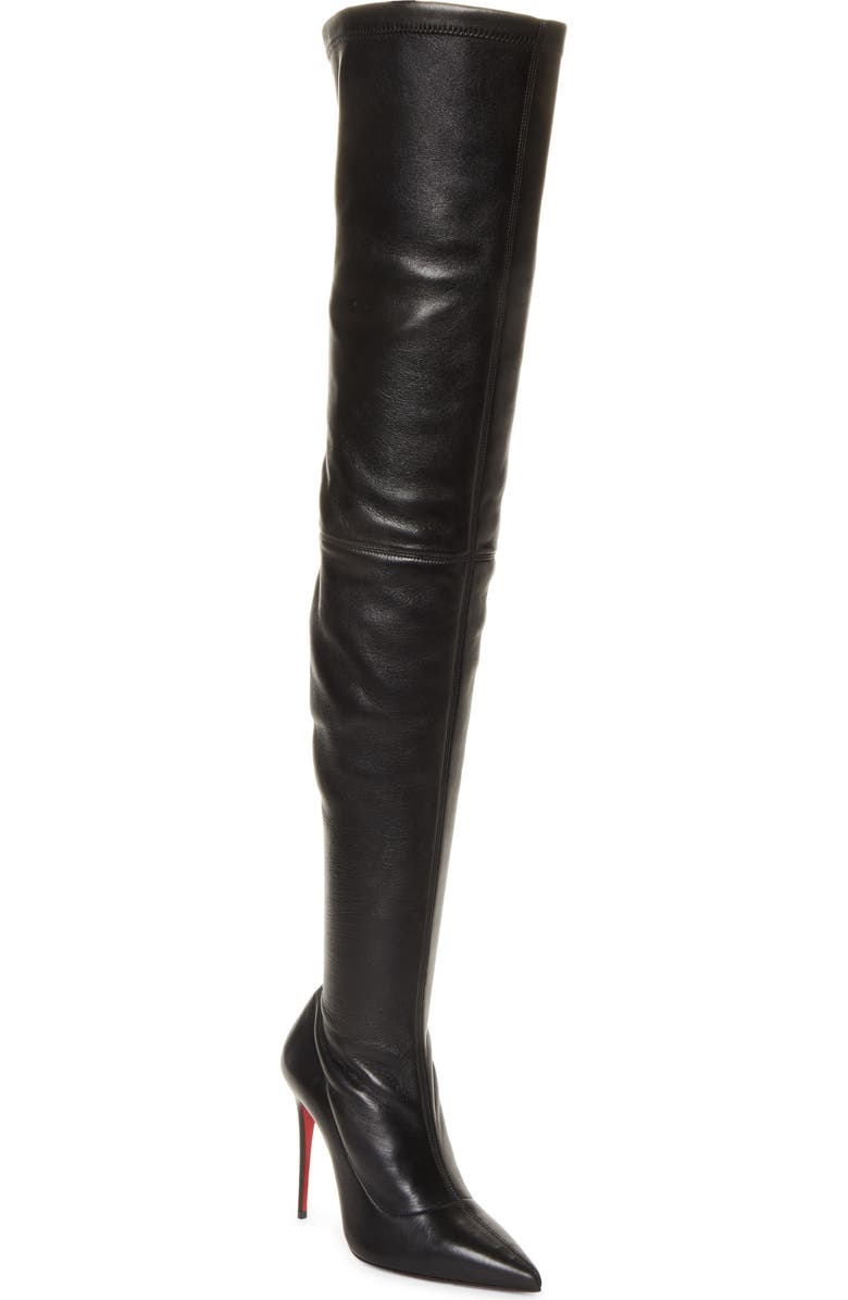 Christian Louboutin Kate Stretch Over the Knee Boot, Main, color,