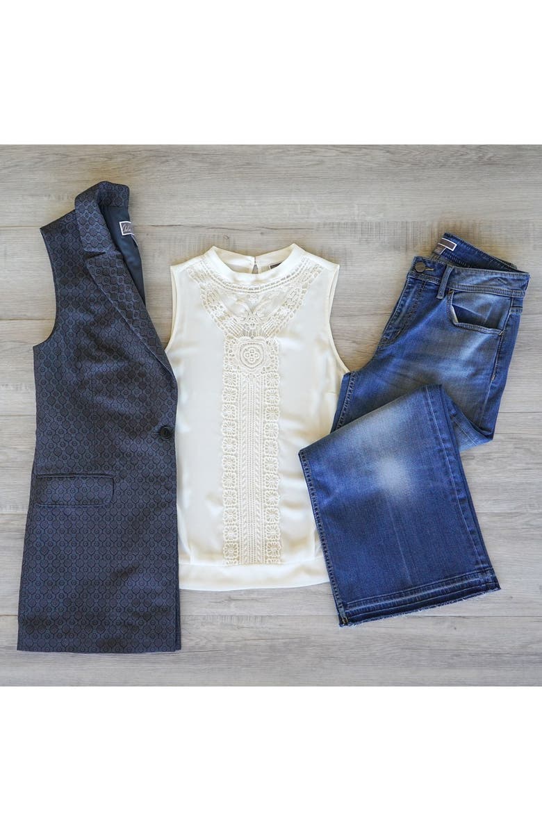 Chelsea28 Denim Culottes, Alternate, color,