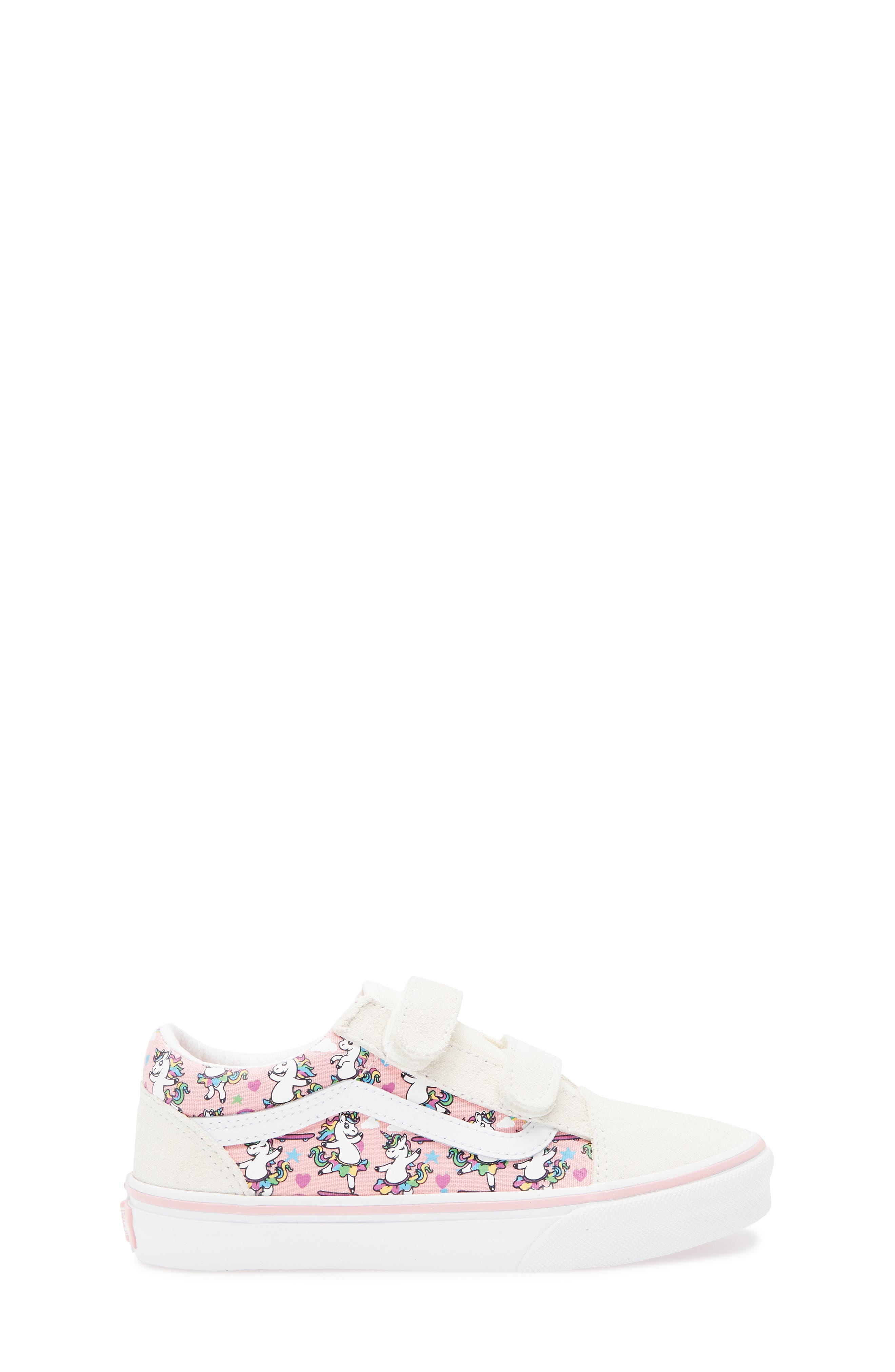 Vans Kids
 Classic Slip-On V Sneaker, Alternate, color, Skaticorn Marshmallow