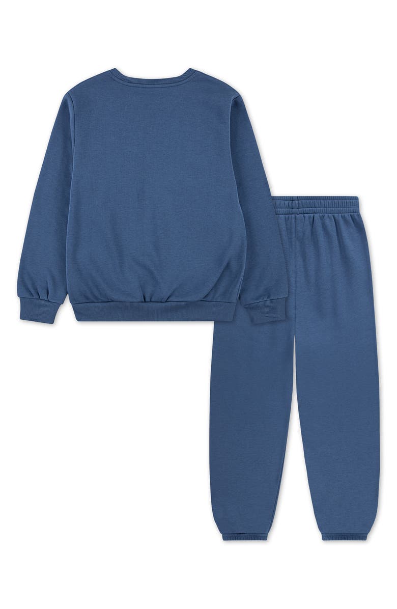 Converse Kids' All Star Shoe Fleece Graphic Sweatshirt & Joggers Set, Alternate, color, Slacker Blue