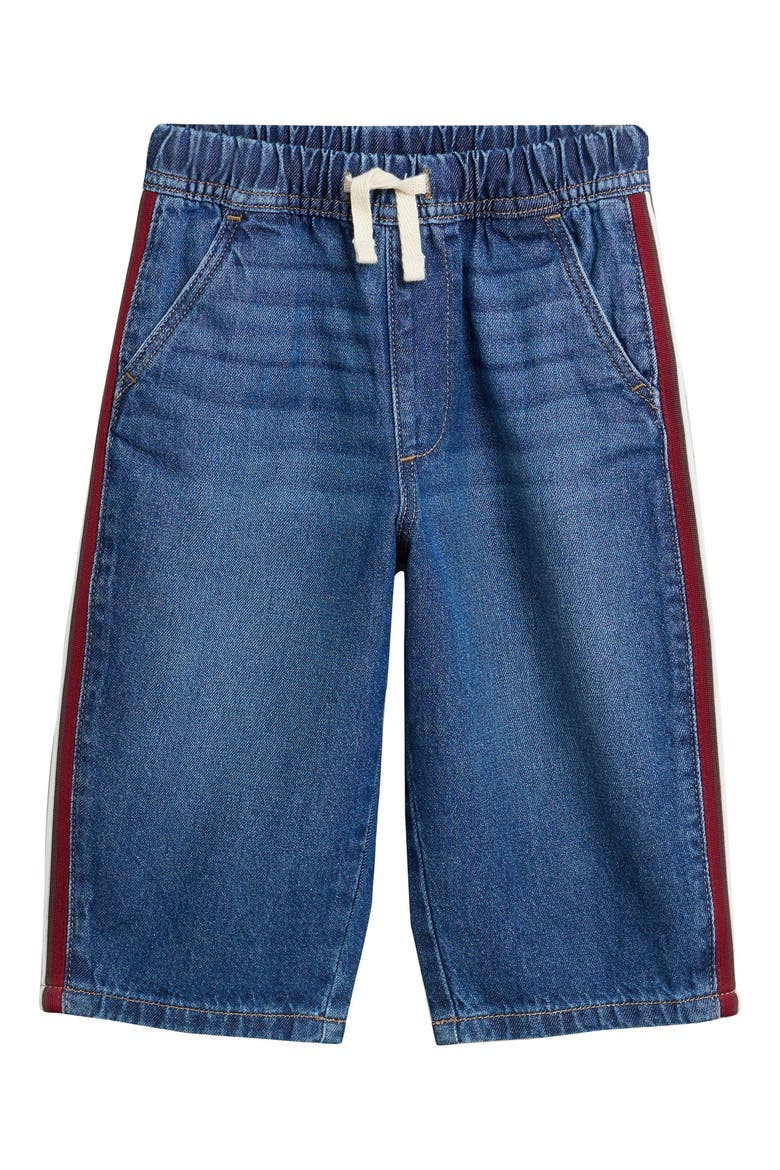 Kids' Side Stripe Jeans, Main, color, BLUE