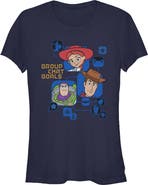 Toy Story 5 Junior's Toy Story 5 Group Chat Goals Graphic T-Shirt
