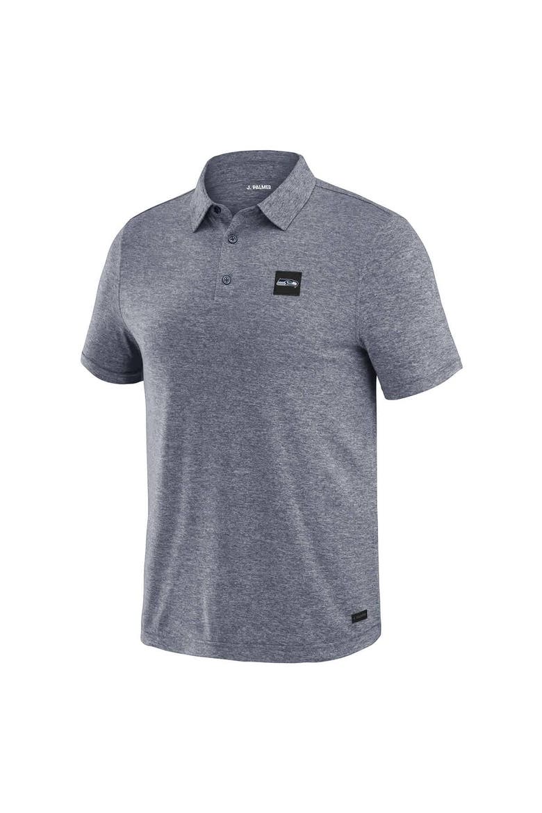 Men's J. Palmer College Navy Seattle Seahawks Four Down Polo, Alternate, color, College Navy