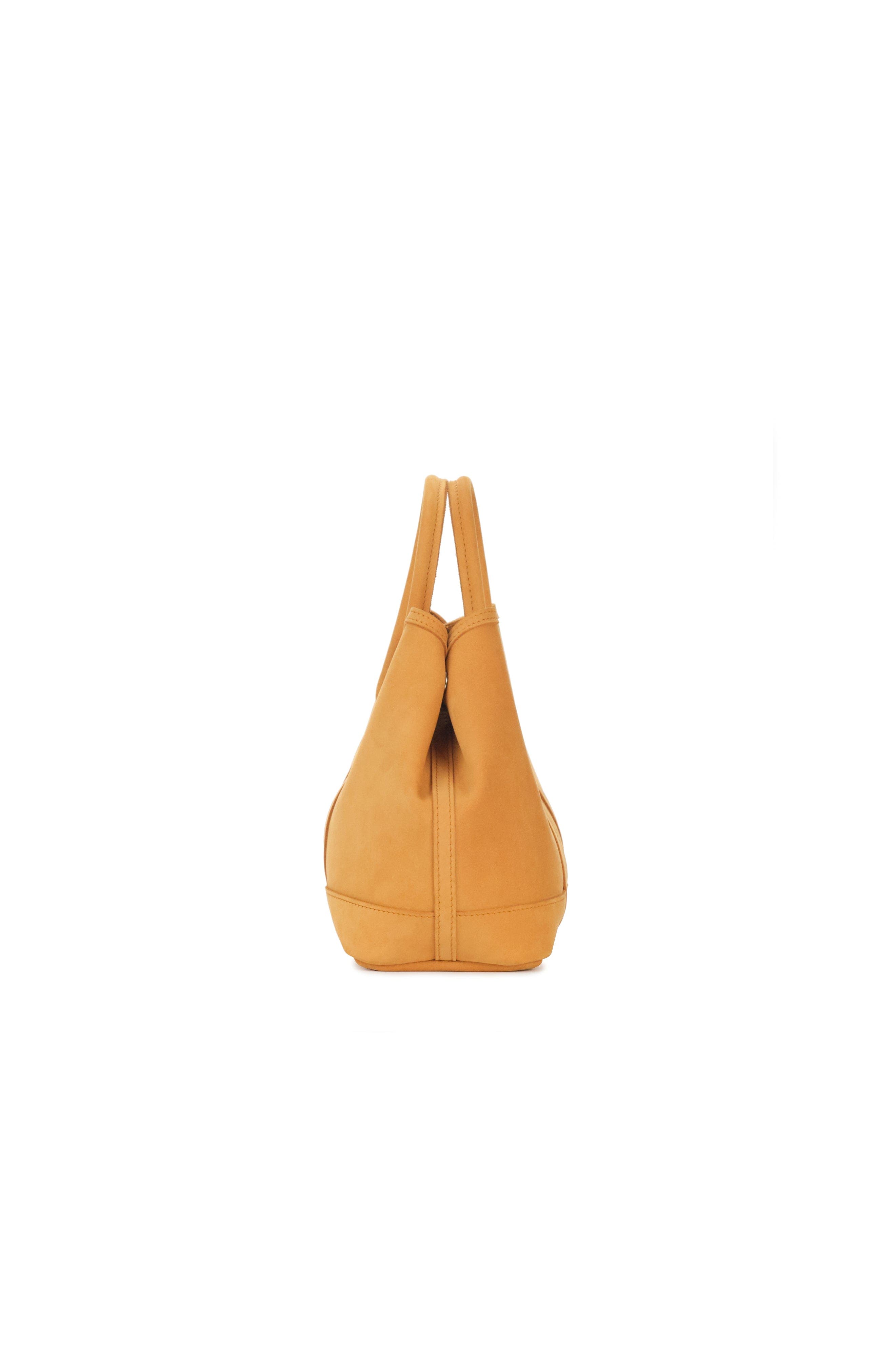 Audrey Velvet Leather Top Handle Bag, Alternate, color, Honey
