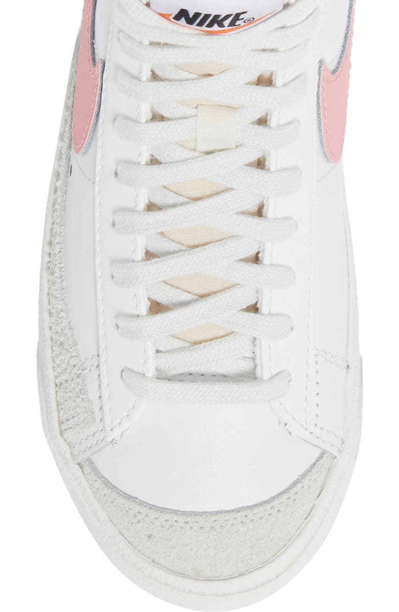 Nike Blazer Mid '77 Sneaker, Alternate, color, Summit White/ Sunset/ Black