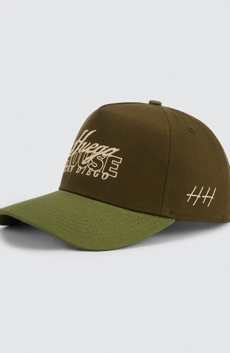 Huega House Ophav Hat, Alternate, color, Moss & Olive