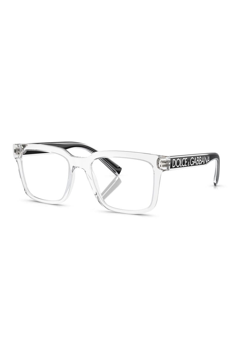 50mm Square Optical Glasses, Alternate, color, CRYSTAL