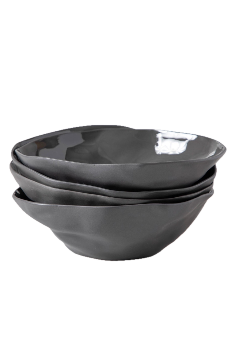 Tam Stoneware Side Bowl - Set of 4, Main, color, Slate