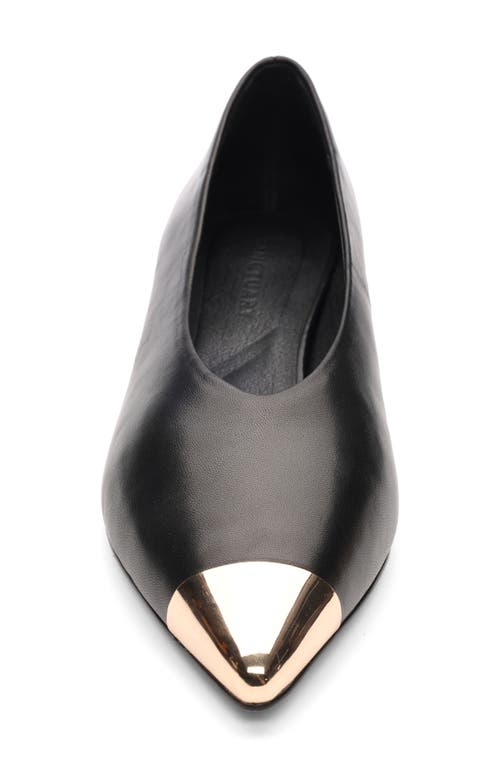 Sanctuary Manda Cap Toe Kitten Heel Pump In Black
