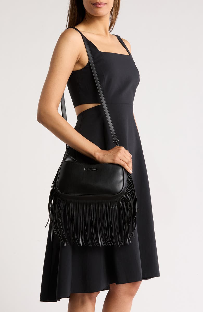 Steve Madden Bcecile Fringe Shoulder Bag, Alternate, color,
