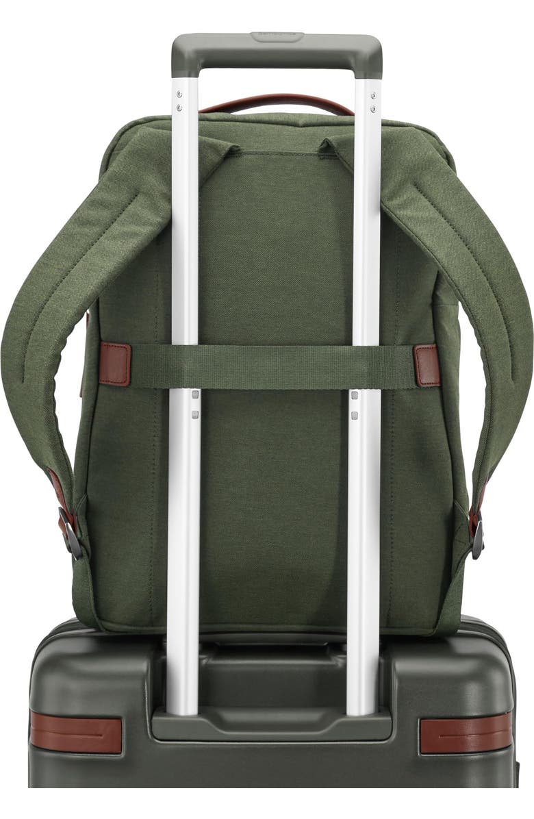 Samsonite Virtuosa Carry-On Travel Backpack with Padded Laptop Sleeve, Alternate, color, Pine Green