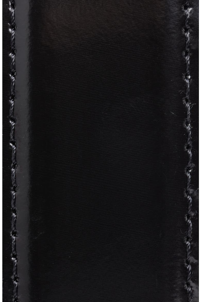 Vinny Patent Leather Belt, Alternate, color, BLACK