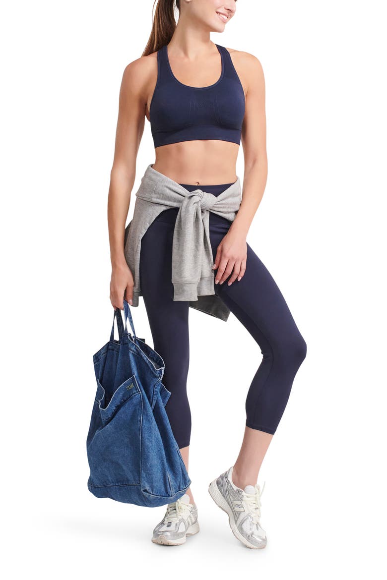 Nowsunday 7/8 Leggings, Alternate, color, Navy