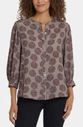 NYDJ Bonnie Button-Up Top