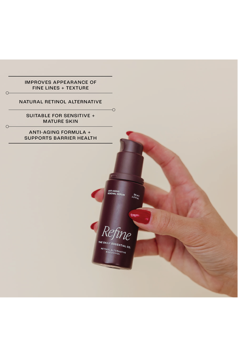 Refine // Bakuchiol Retinol Alternative Serum, Alternate, color, Yellow