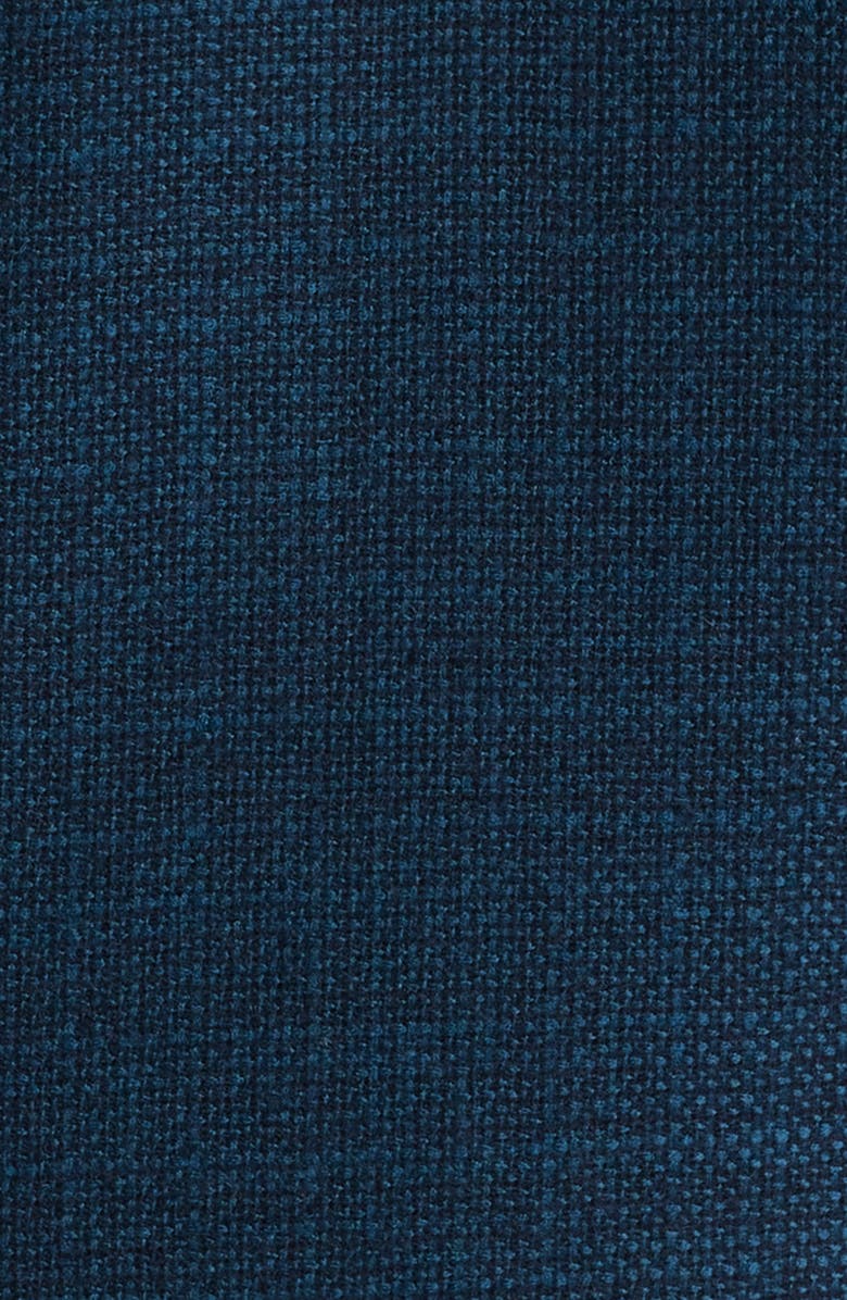 Canali Kei Trim Fit Mélange Wool Sport Coat, Alternate, color, Dark Green