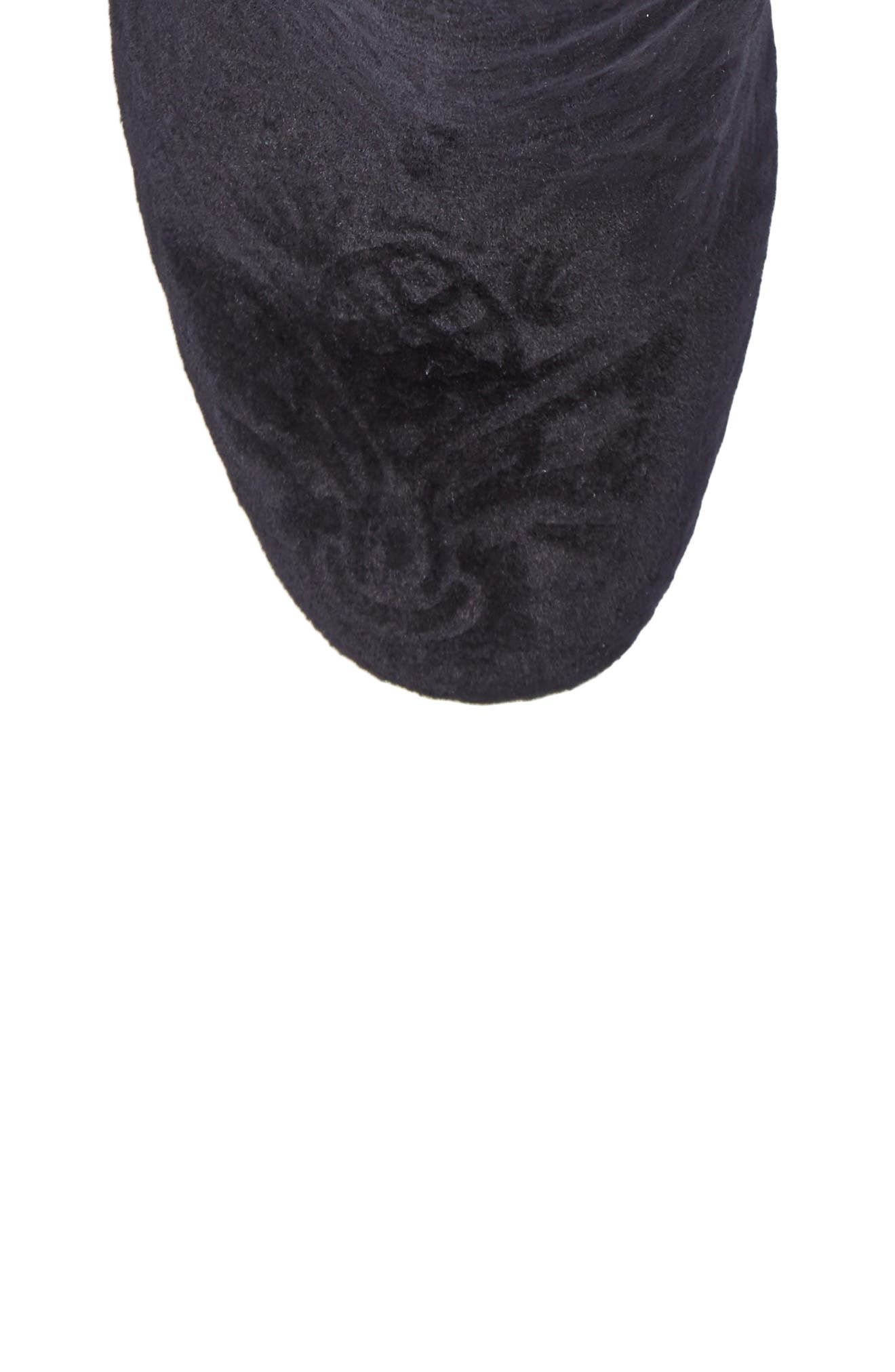 Rebecca Minkoff Floral Velvet Bootie, Alternate, color, 