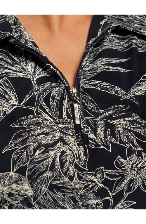 Tori Richard Gingerly Skipper Dress In Black