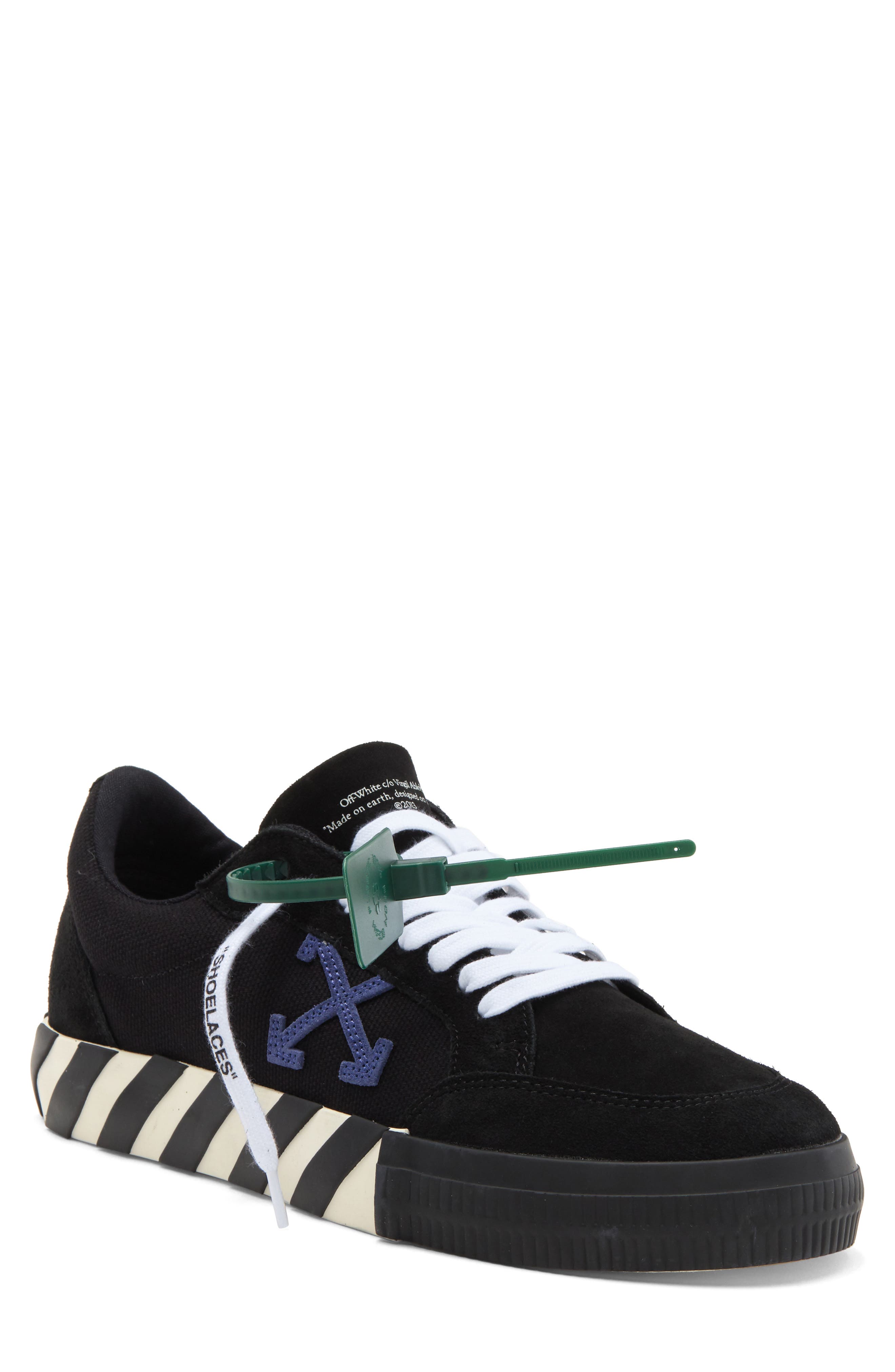 Off-White Vulcanized Low Top Sneaker, Main, color, 