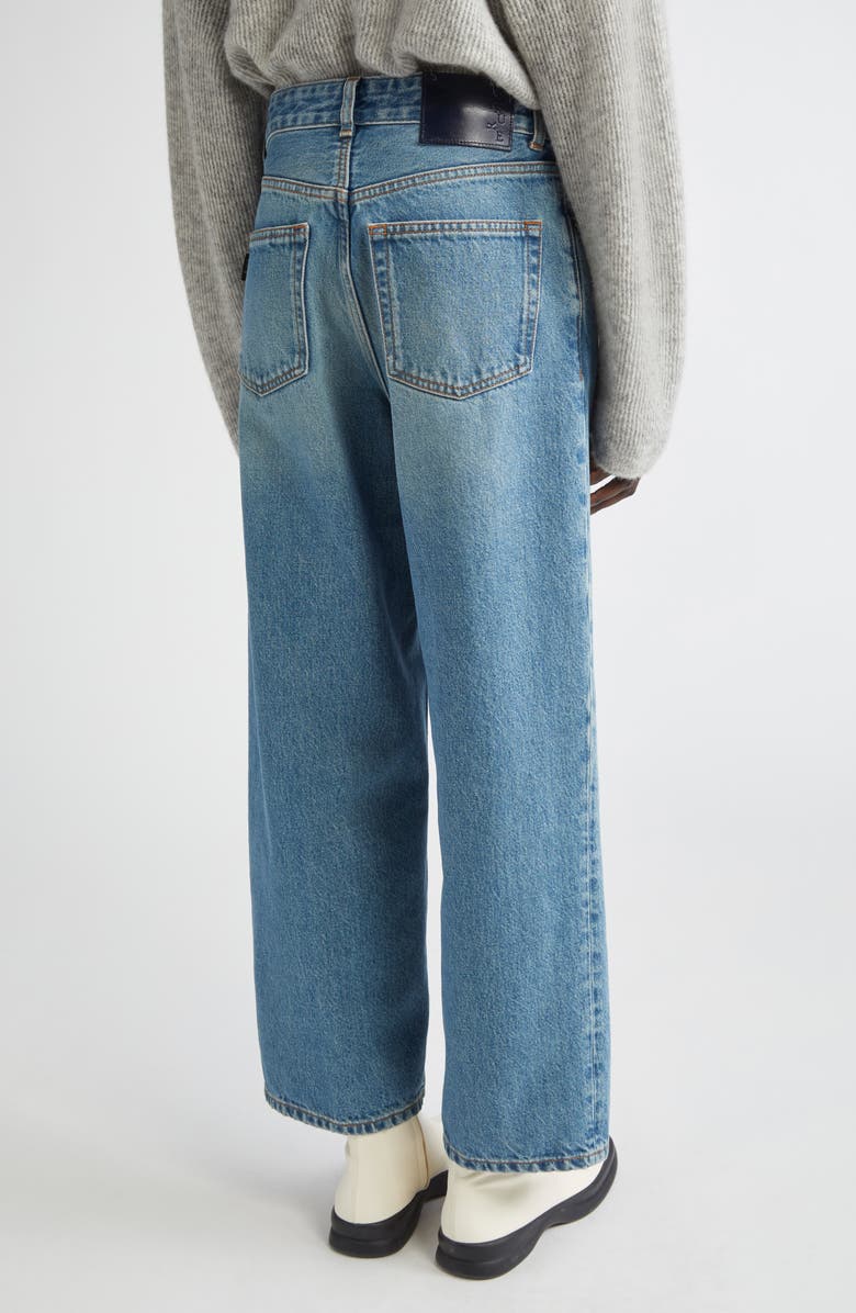 Haikure Betty Ankle Straight Leg Jeans, Alternate, color, Lagoon Wash