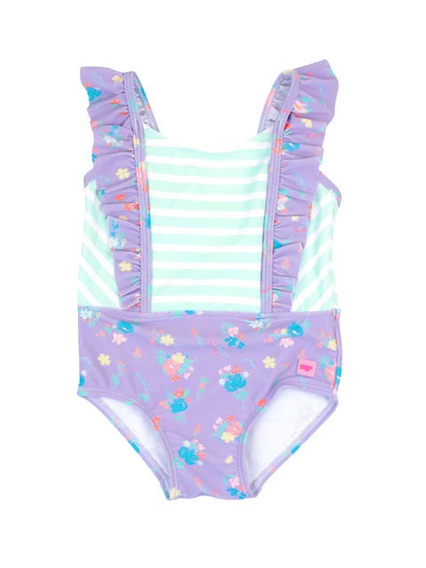 Toddler Girls UPF50+ Pinafore One Piece