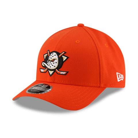 Men's New Era  Orange Anaheim Ducks COOLERA 9FORTY M-Crown Adjustable Hat
