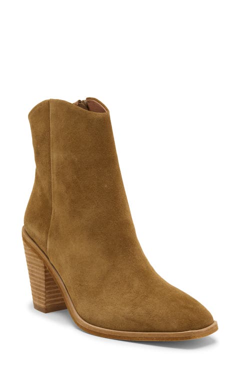 Horseshoe Leather Western Bootie