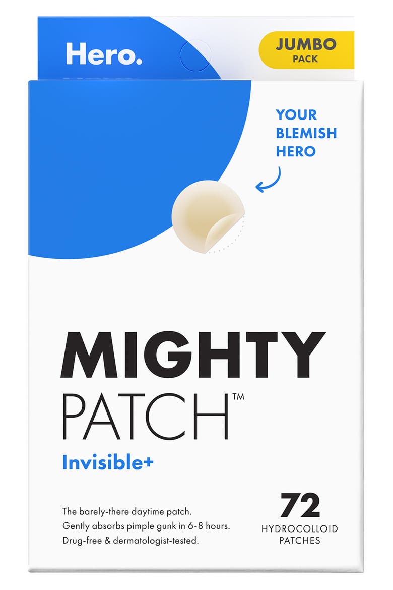 72-Pack Mighty Patch Invisible+ Patches, Main, color, NONE