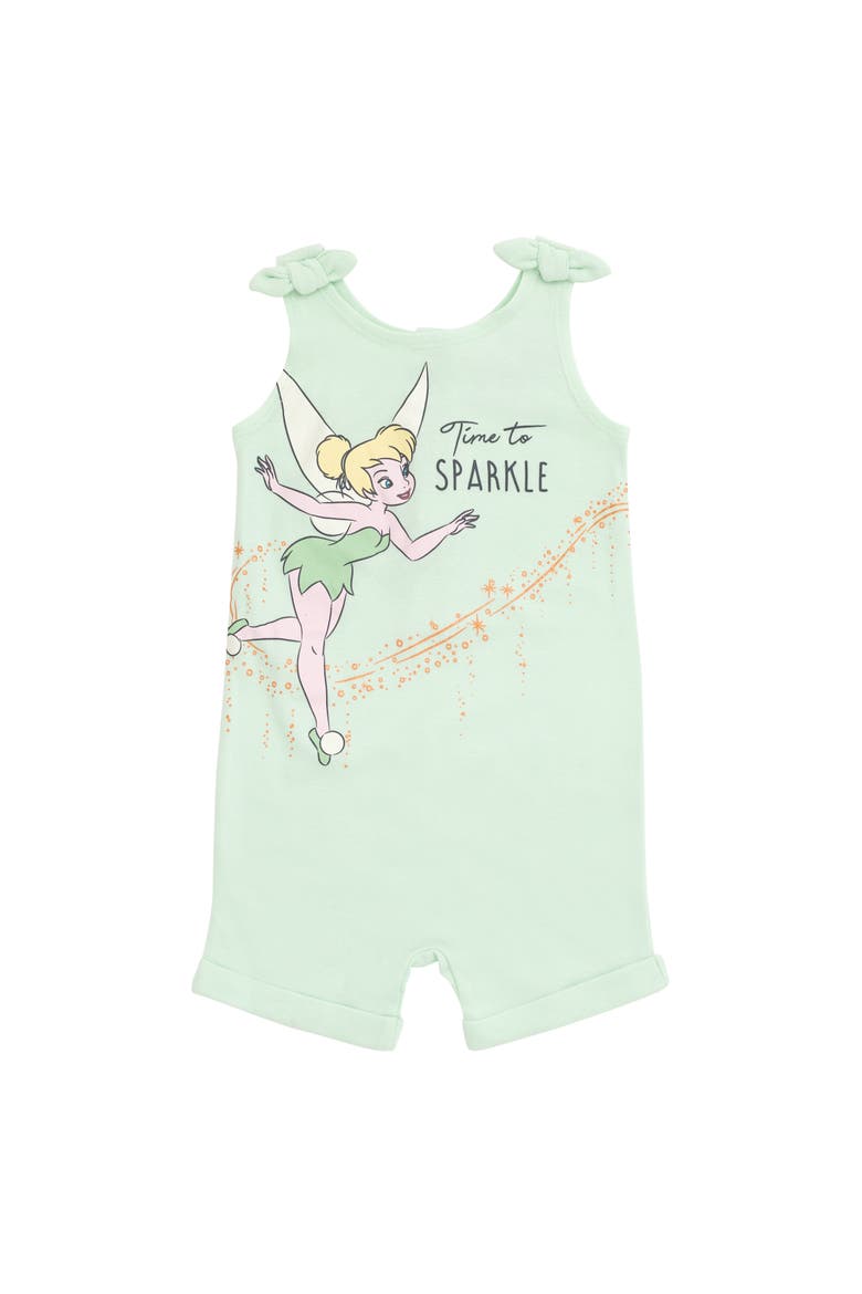Lilo & Stitch Sleeveless Romper and Headband Set, Alternate, color, Tinker Bell Green