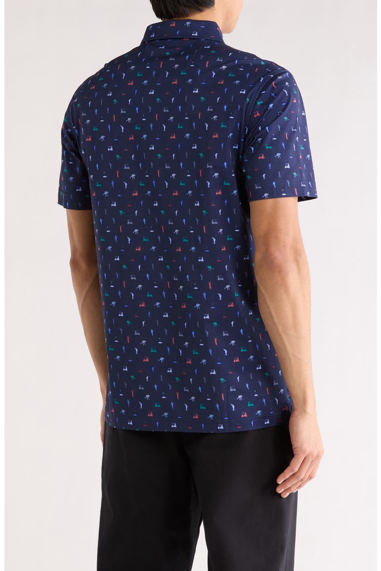 Victor OoohCotton® Golf Polo, Alternate, color, MIDNIGHT