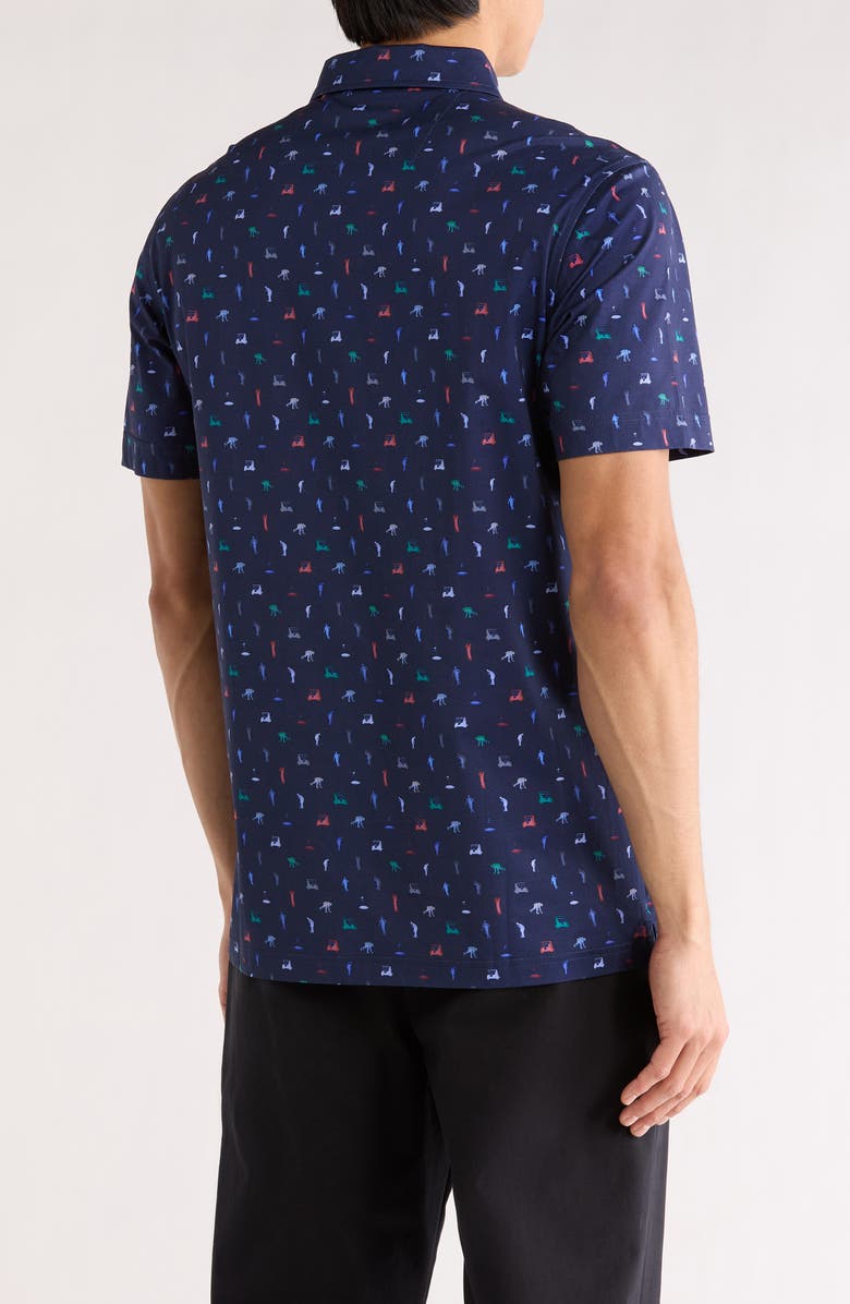 Bugatchi Victor OoohCotton<sup>®</sup> Golf Polo, Alternate, color, Midnight