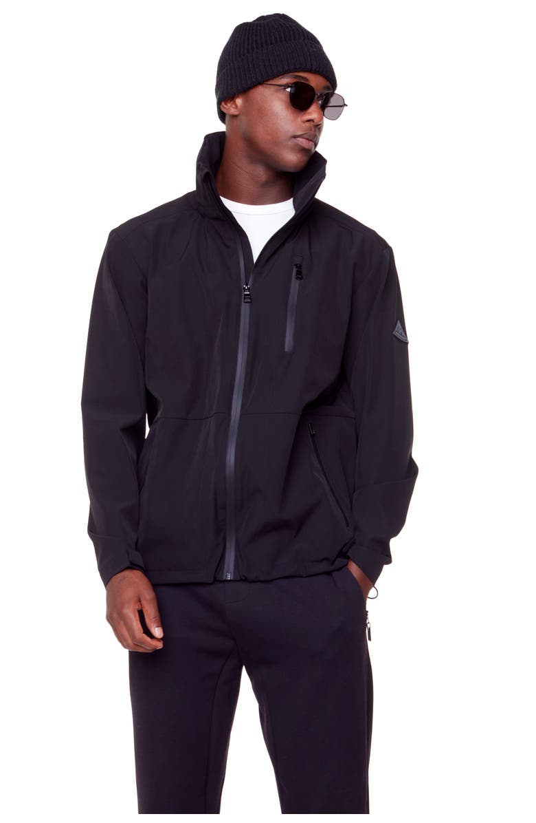 Alpine North CARMACKS - Men's Midweight Rain Shell Jacket, Alternate, color, Black