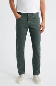 AG Everett Stretch Sateen Slim Straight Pants